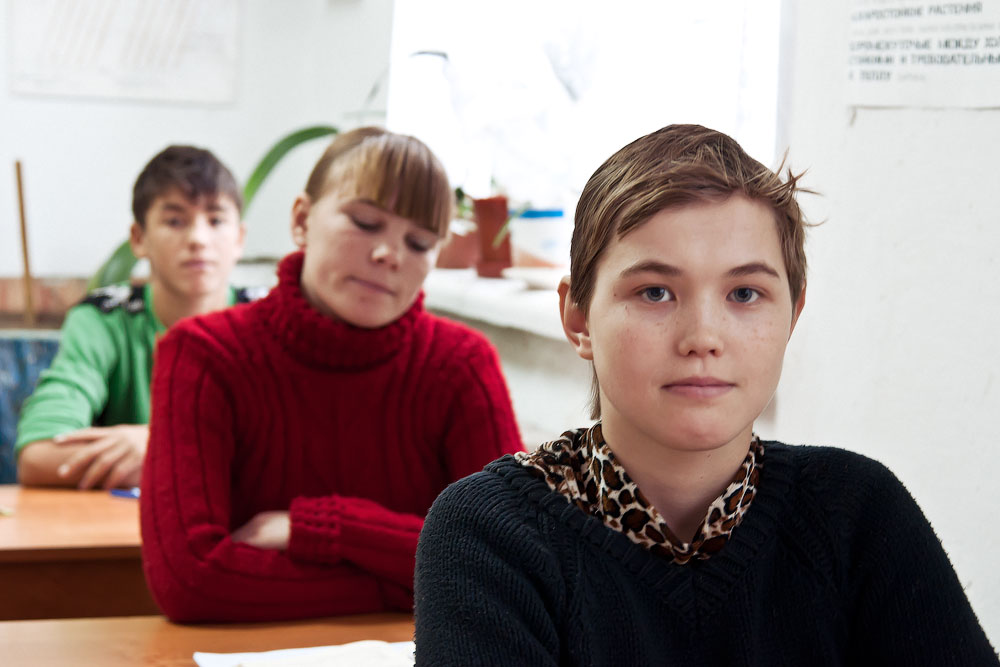 В школе-интернате села Глиное (31) Школа-интернат для детей-сирот и детей, оставшихся без попечения родителей - село Глиное, Слободзейский район, Приднестровье (31)
