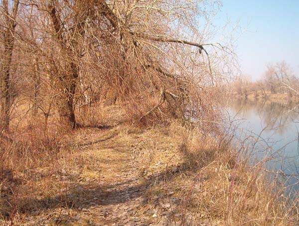 Тропинка вдоль берега Днестра