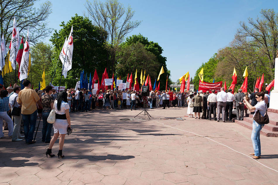 Первомайский митинг в Тирасполе (13) Первомайский митинг в Тирасполе, парк Победы (13)