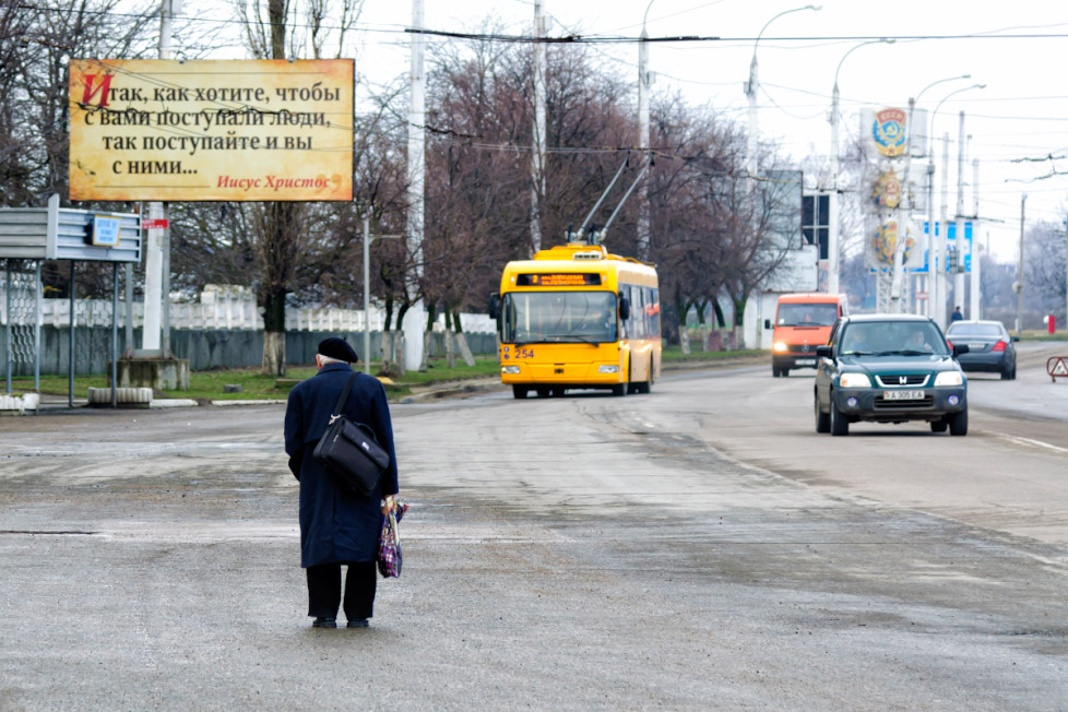 В ожидании маршрутки - Тирасполь