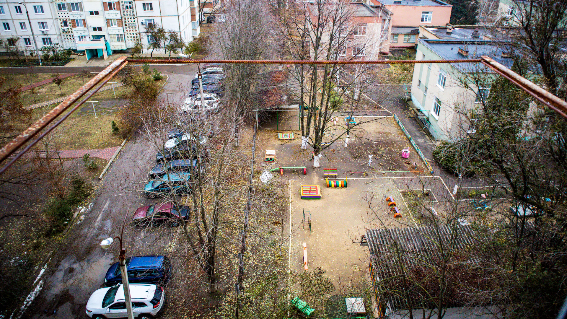 Тирасполь, Западный переулок - вид из окна Вид из окна в Тирасполе